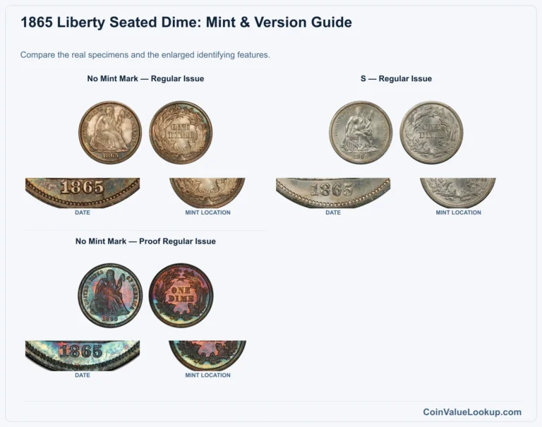 1865 Liberty Seated Dime Coin Value: How Much Is It Worth?