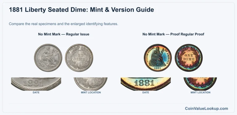 1881 Liberty Seated Dime Coin Value: How Much Is It Worth?