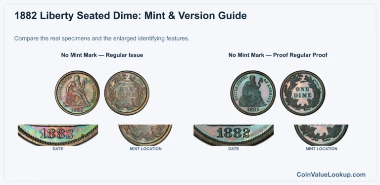 1882 Liberty Seated Dime Coin Value: How Much Is It Worth?