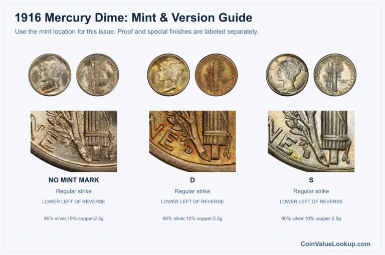 1916 Mercury Dime Coin Value: How Much Is It Worth?