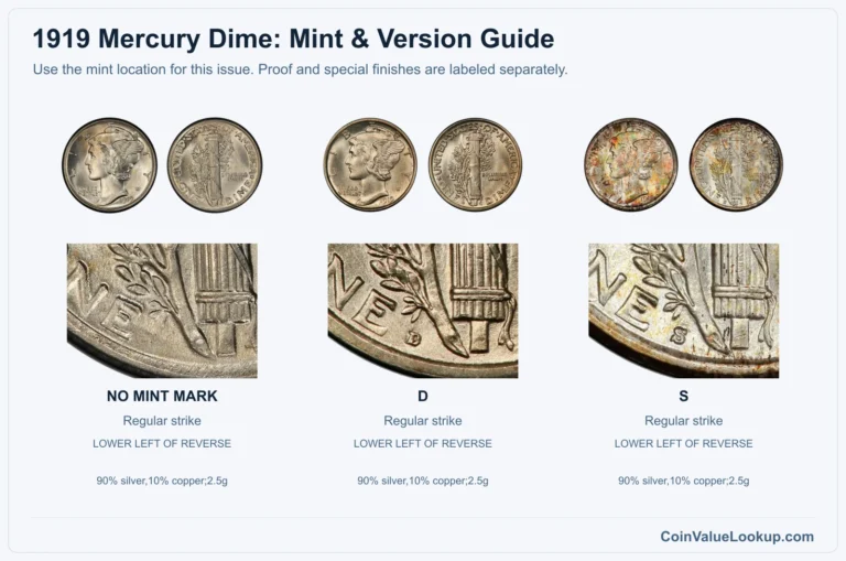 1919 Mercury Dime Coin Value: How Much Is It Worth?