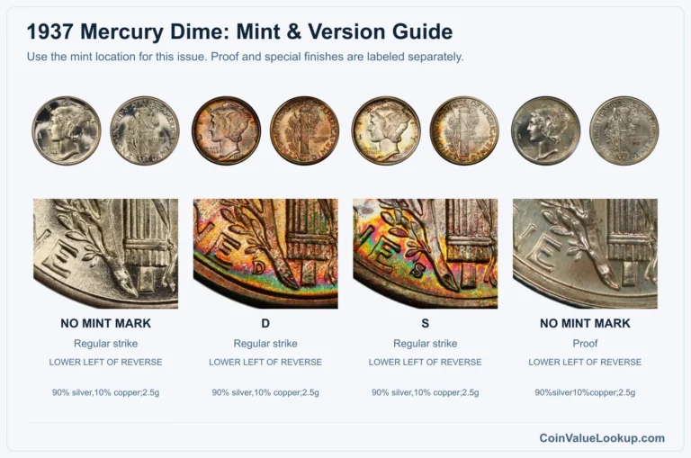 1937 Mercury Dime Coin Value: How Much Is It Worth?