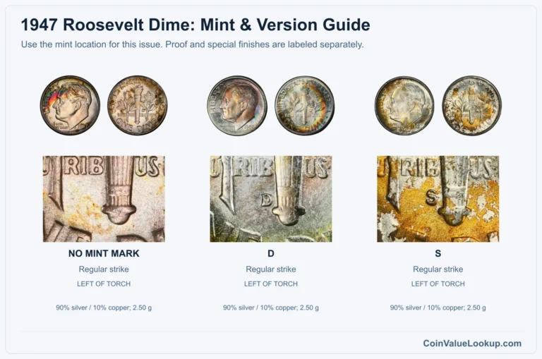 1947 Roosevelt Dime Coin Value: How Much Is It Worth?
