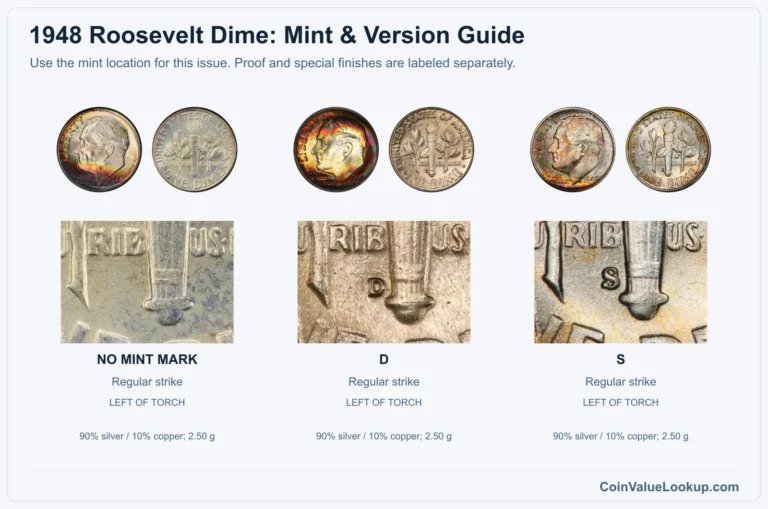 1948 Roosevelt Dime Coin Value: How Much Is It Worth?
