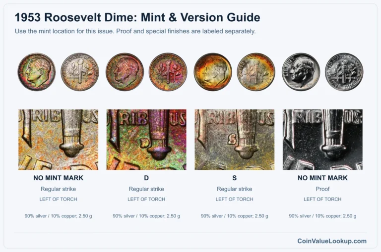 1953 Roosevelt Dime Coin Value: How Much Is It Worth?