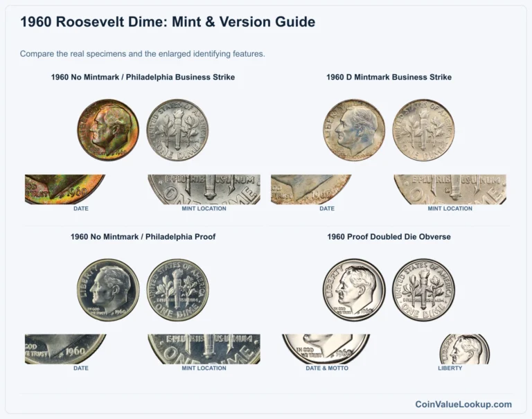 1960 Roosevelt Dime Coin Value: How Much Is It Worth?