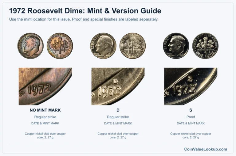 1972 Roosevelt Dime Coin Value: How Much Is It Worth?