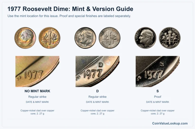 1977 Roosevelt Dime Coin Value: How Much Is It Worth?