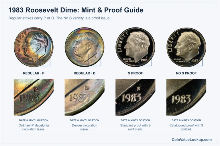 1983 Roosevelt Dime Coin Value: How Much Is It Worth?