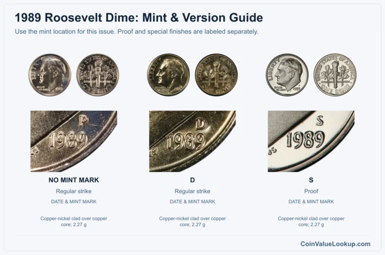 1989 Roosevelt Dime Coin Value: How Much Is It Worth?