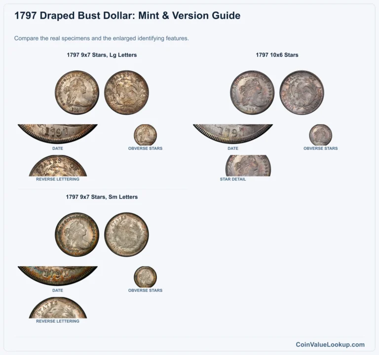 1797 Draped Bust Dollar Coin Value: How Much Is It Worth?