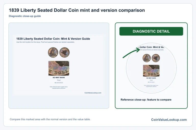 1839 Liberty Seated Dollar Coin Value: How Much Is It Worth?