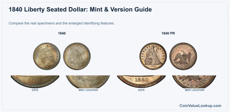 1840 Liberty Seated Dollar Coin Value: How Much Is It Worth?