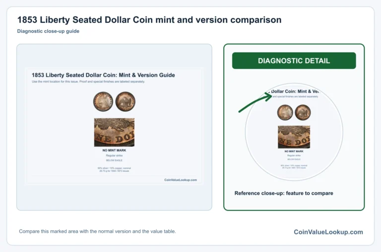 1853 Liberty Seated Dollar Coin Value: How Much Is It Worth?