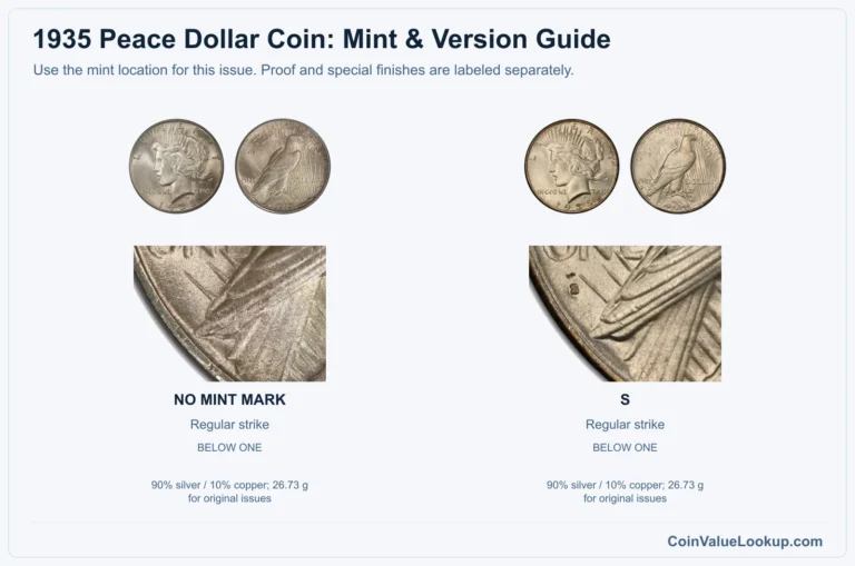 1935 Peace Silver Dollar Coin Value: How Much Is It Worth?