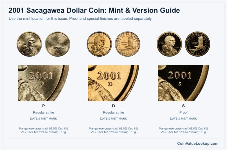 2001 Sacagawea Dollar Coin Value: How Much Is It Worth?