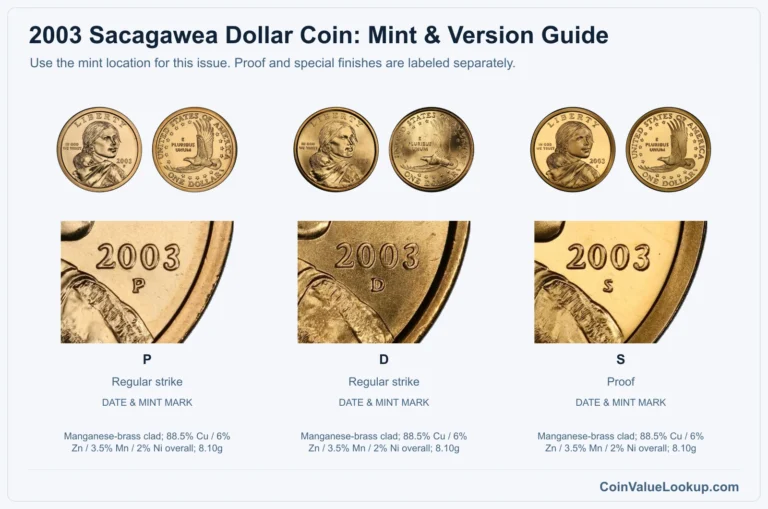 2003 Sacagawea Dollar Coin Value: How Much Is It Worth?