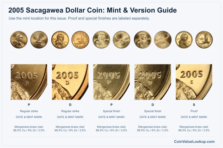 2005 Sacagawea Dollar Coin Value: How Much Is It Worth?