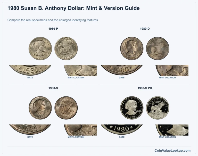 1980 Susan B. Anthony Dollar Coin Value: How Much Is It Worth?