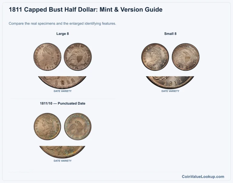 1811 Capped Bust Half Dollar Coin Value: How Much Is It Worth?