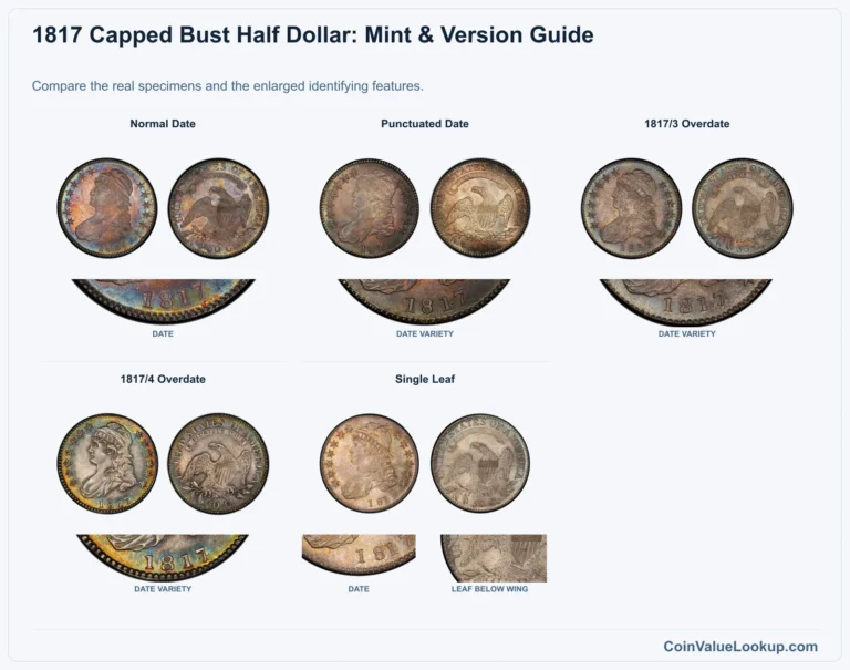 1817 Capped Bust Half Dollar Coin Value: How Much Is It Worth?