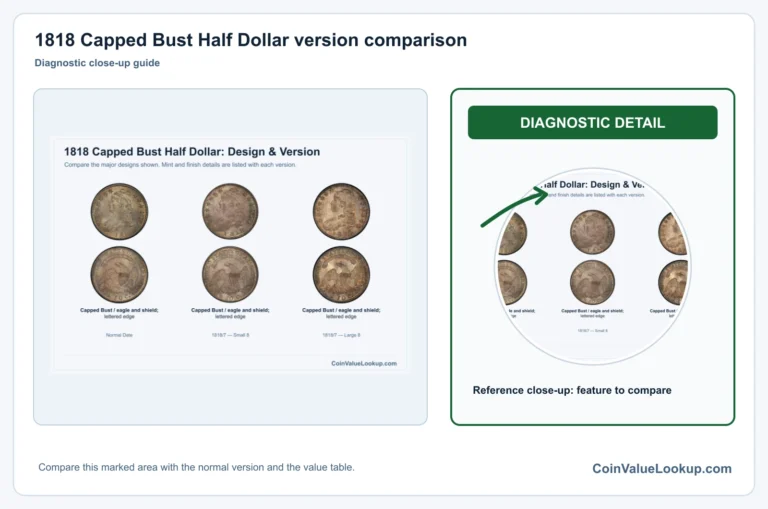 1818 Capped Bust Half Dollar Coin Value: How Much Is It Worth?