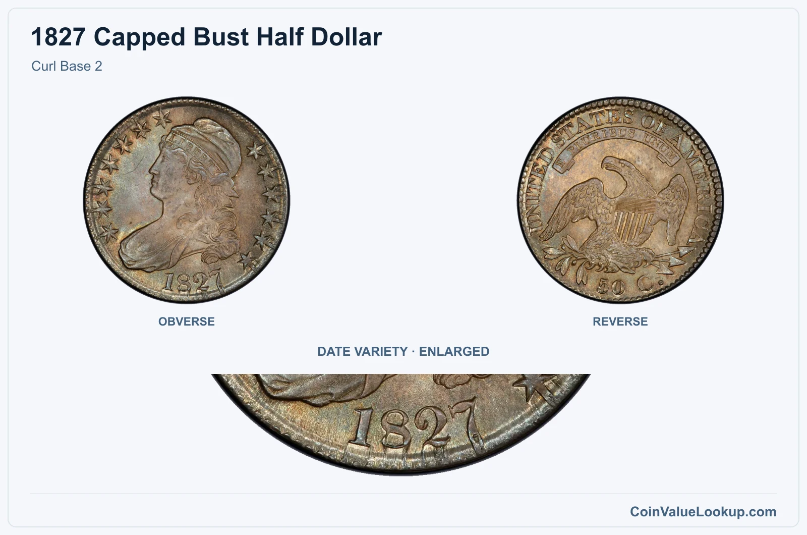Curl Base 2 with enlarged genuine date detail