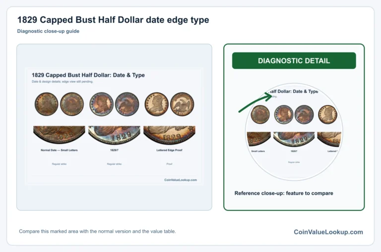 1829 Capped Bust Half Dollar Coin Value: How Much Is It Worth?
