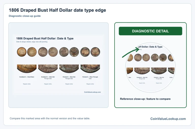 1806 Draped Bust Half Dollar Coin Value: How Much Is It Worth?