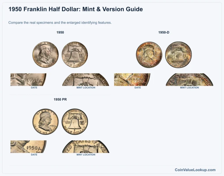 1950 Franklin Half Dollar Coin Value: How Much Is It Worth?