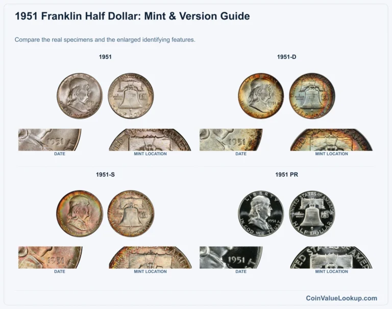 1951 Franklin Half Dollar Coin Value: How Much Is It Worth?