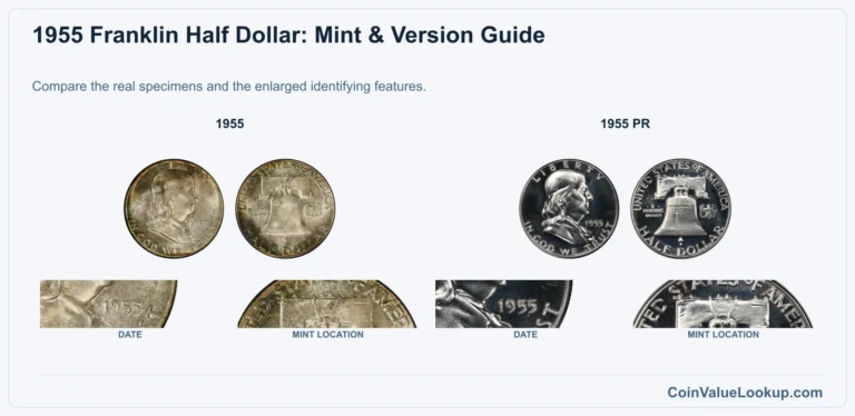 1955 Franklin Half Dollar Coin Value: How Much Is It Worth?