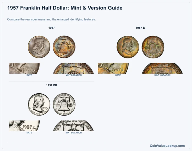 1957 Franklin Half Dollar Coin Value: How Much Is It Worth?