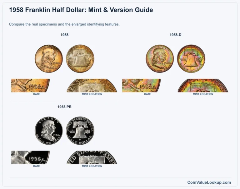 1958 Franklin Half Dollar Coin Value: How Much Is It Worth?