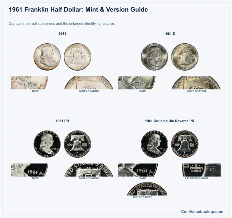 1961 Franklin Half Dollar Coin Value: How Much Is It Worth?