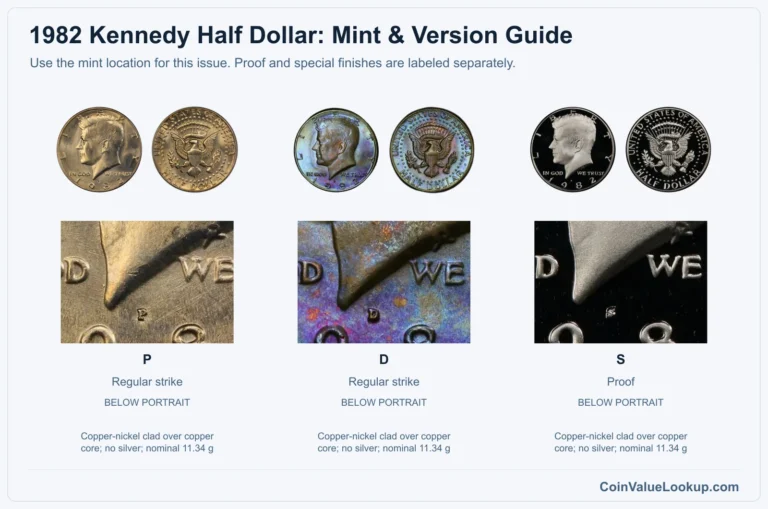 1982 Kennedy Half Dollar Coin Value: How Much Is It Worth?