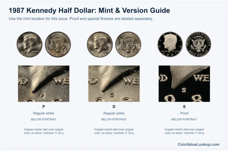 1987 Kennedy Half Dollar Coin Value: How Much Is It Worth?