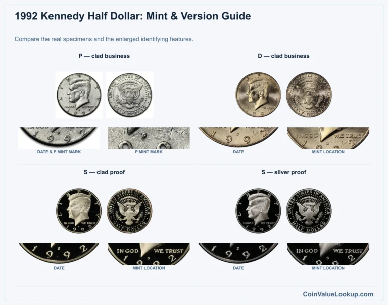 1992 Kennedy Half Dollar Coin Value: How Much Is It Worth?