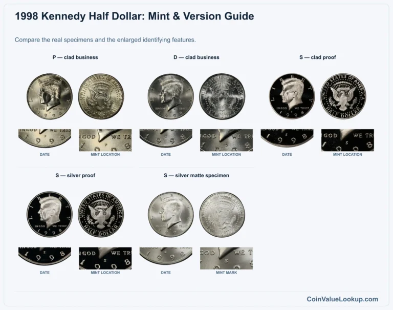 1998 Kennedy Half Dollar Coin Value: How Much Is It Worth?