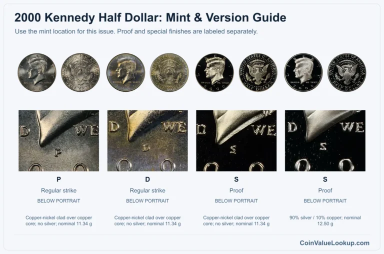 2000 Kennedy Half Dollar Coin Value: How Much Is It Worth?