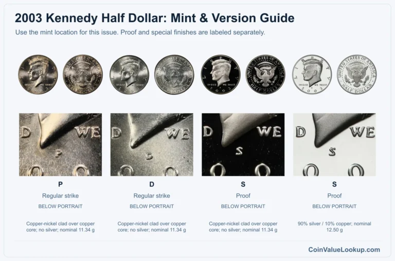 2003 Kennedy Half Dollar Coin Value: How Much Is It Worth?