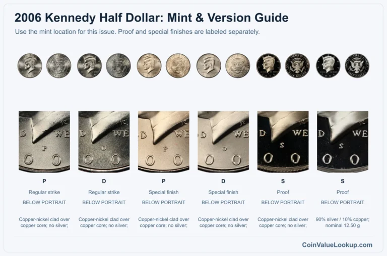 2006 Kennedy Half Dollar Coin Value: How Much Is It Worth?