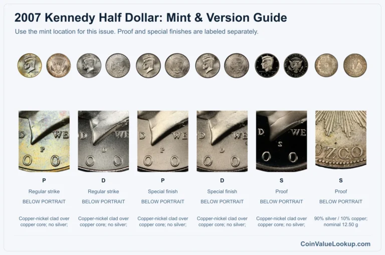 2007 Kennedy Half Dollar Coin Value: How Much Is It Worth?