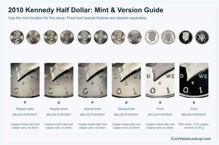 2010 Kennedy Half Dollar Coin Value: How Much Is It Worth?