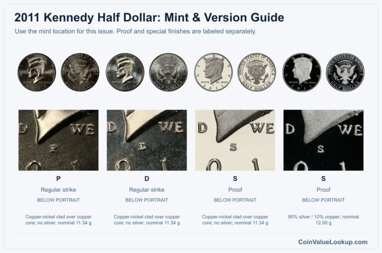 2011 Kennedy Half Dollar Coin Value: How Much Is It Worth?