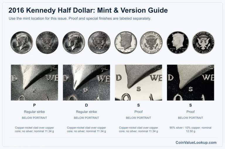 2016 Kennedy Half Dollar Coin Value: How Much Is It Worth?