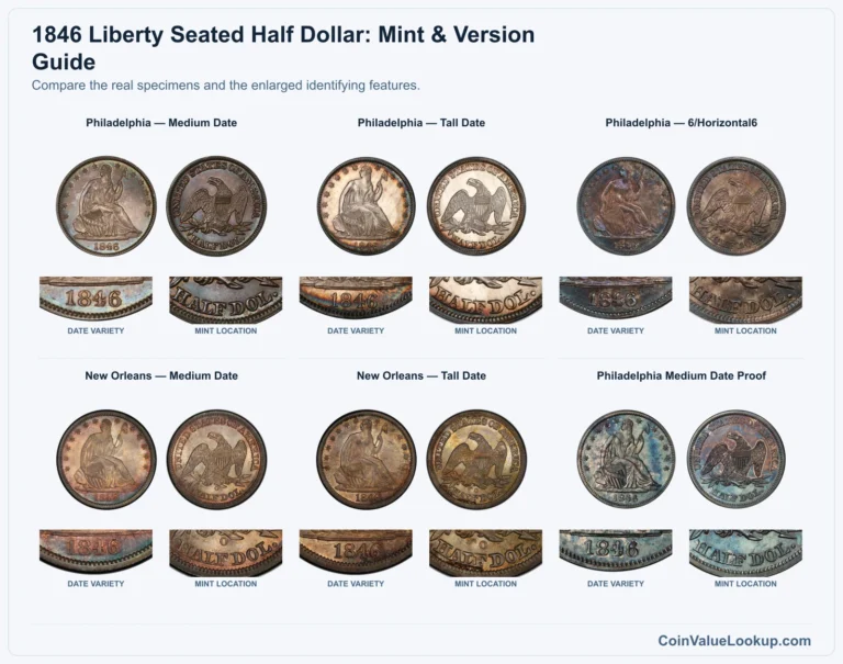 1846 Liberty Seated Half Dollar Coin Value: How Much Is It Worth?
