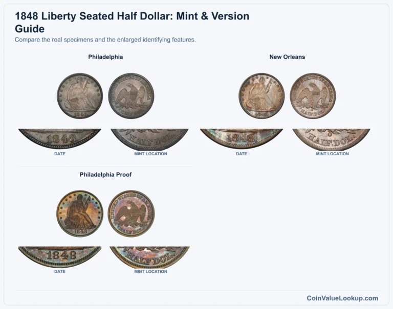 1848 Liberty Seated Half Dollar Coin Value: How Much Is It Worth?