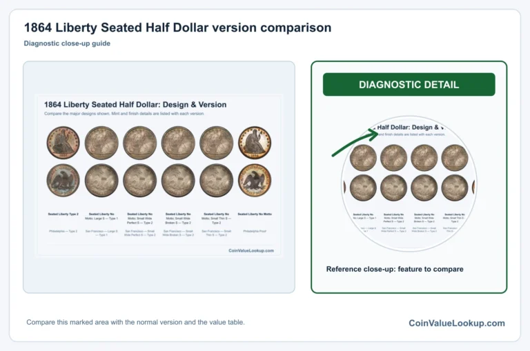 1864 Liberty Seated Half Dollar Coin Value: How Much Is It Worth?