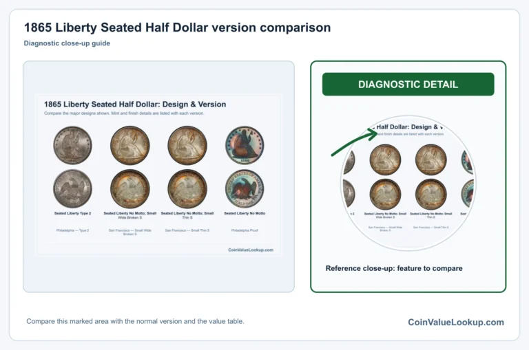 1865 Liberty Seated Half Dollar Coin Value: How Much Is It Worth?